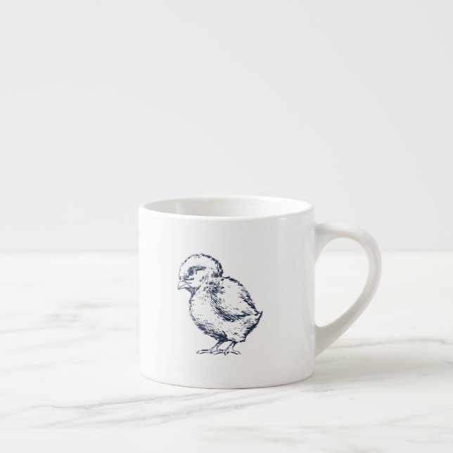 Mug de bébé bleu marine (Droite)