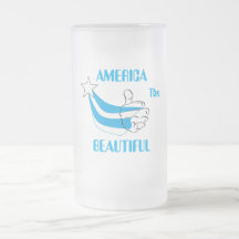Mug de bière congelée : L'Amérique La Belle