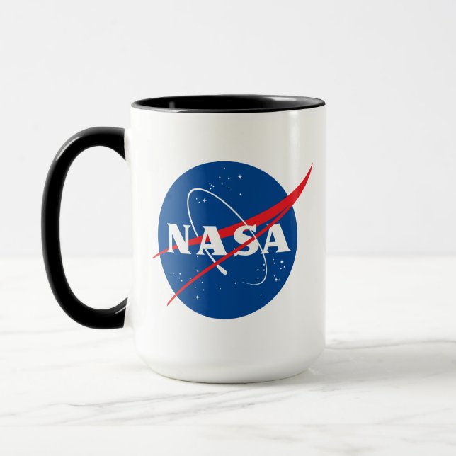 Mug de bistro en céramique noir/blanc Iconique NAS (Gauche)
