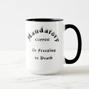 Mug de boisson chaude obligatoire