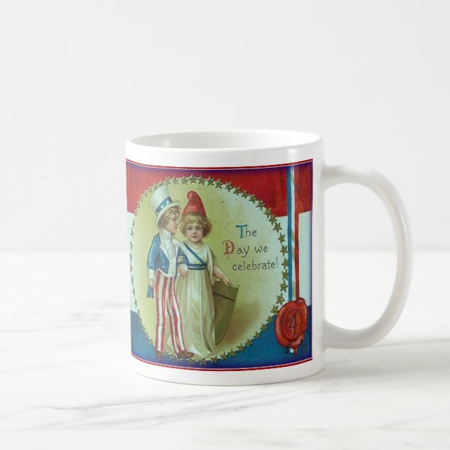 Mug de boisson patriotique du 4 juillet (Droite)