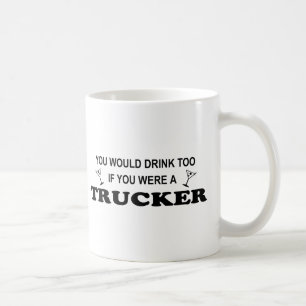 Mug De boissons camionneur trop -