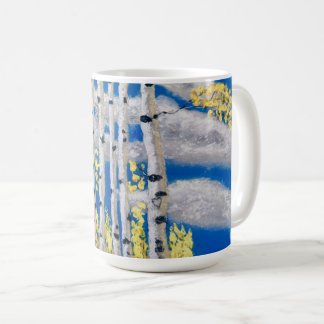 Mug de bouleau blanc
