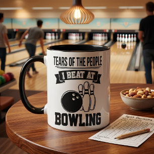 Mug de bowling amusant Cadeau de quilleur