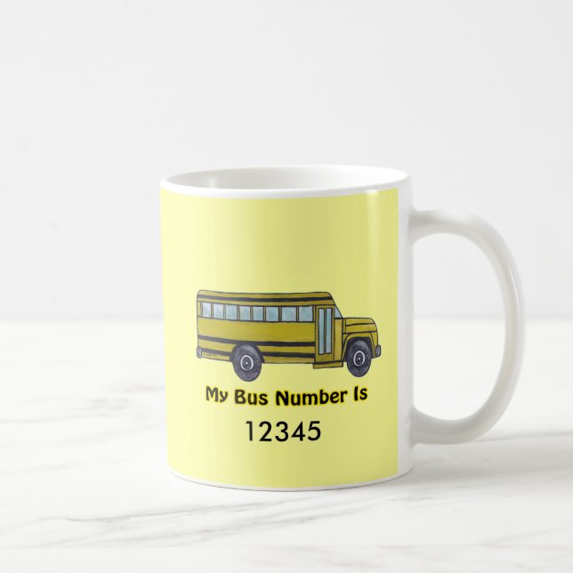 Mug de bus scolaire (Droite)