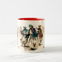 Mug de café afghan Athan Dance