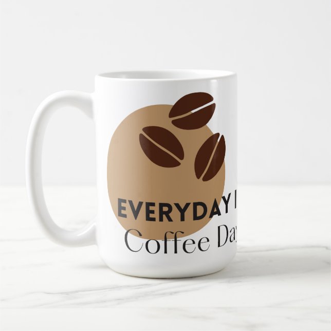 Mug de café amusant (Gauche)