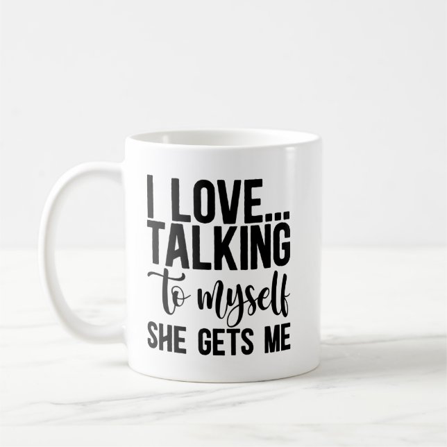 Mug de café amusant (Gauche)