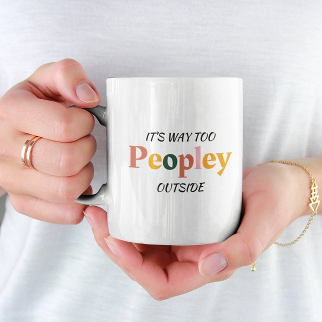 Mug de café amusant pour les introvertis - C'est t (Créateur téléchargé)