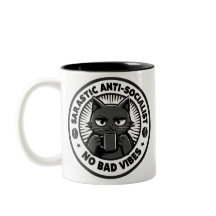 Mug de café anti-socialiste