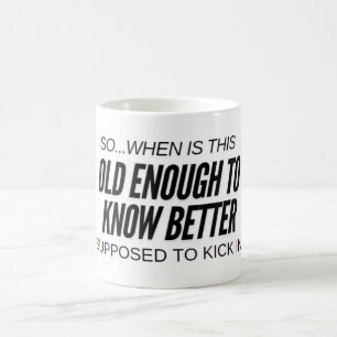 Mug de café - Assez vieux