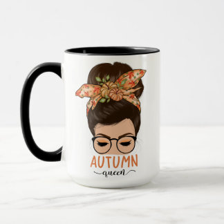 Mug de café automne Queen Automne