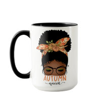 Mug de café automne Queen Automne