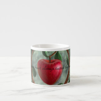 Mug de café aux fruits interdite