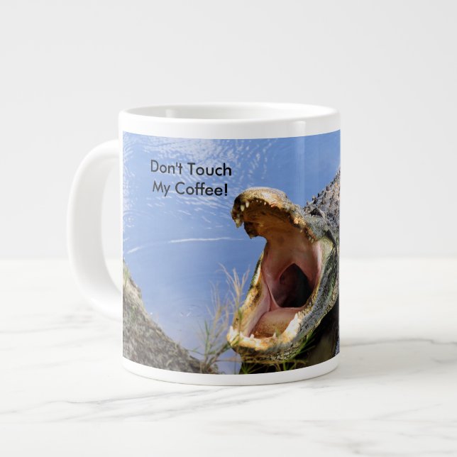 Mug de café avec Alligator Growl (Devant gauche)