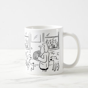 Mug de café avec illustration vétérinaire