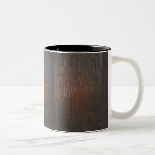 Mug de café Brown foncé (Droit)