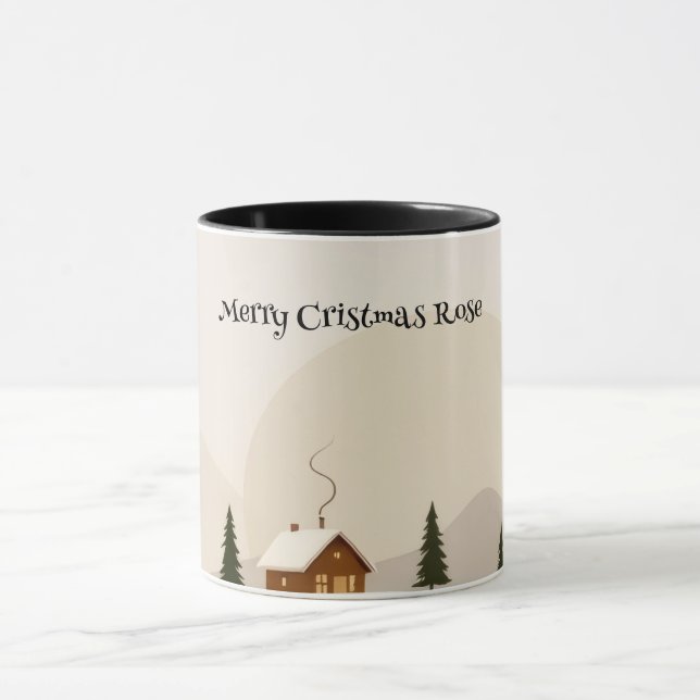 Mug de café - Cadeau personnalisé 11oz (Centre)