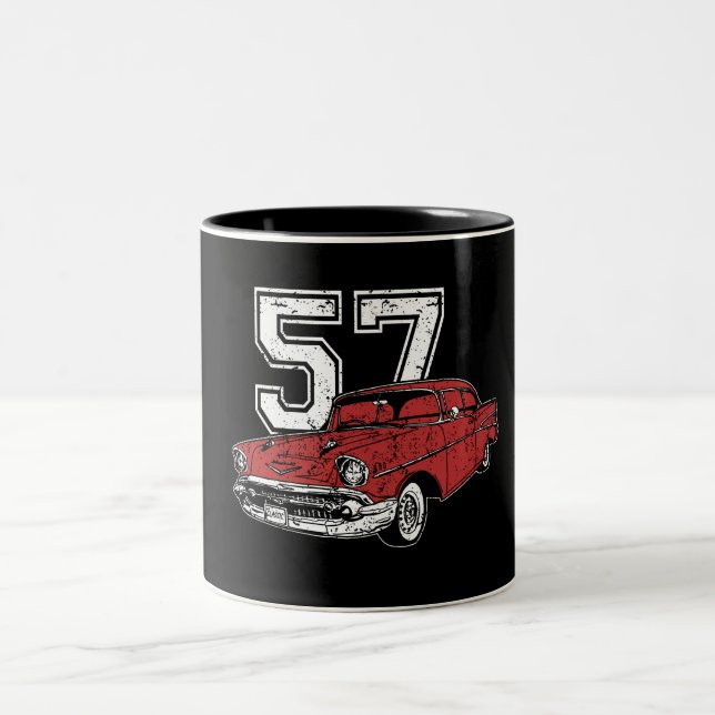 Mug de café Chevy Bel Air 1957 (Centre)
