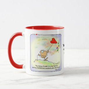 Mug de café chrétien de la miséricorde de Dieu