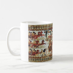 Mug De Café Classique, 325 ml ~ Toutankhamon En Ba