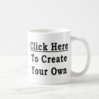 Mug de café (Créez votre propre)