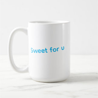Mug de café d'amour mignon