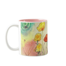 Mug de café Dandelion Whimsical