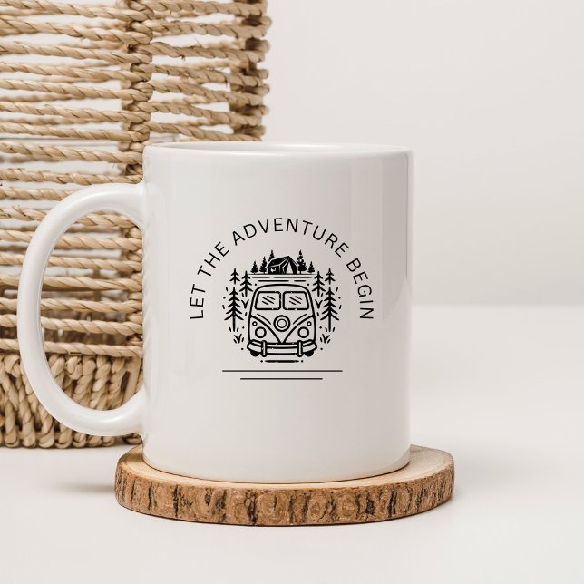 Mug de café de fiançailles - Cadeau personnalisé d (Créateur téléchargé)