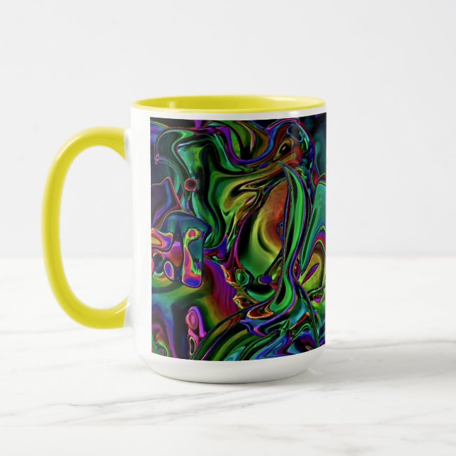Mug de café de fonte de cerveau (Gauche)