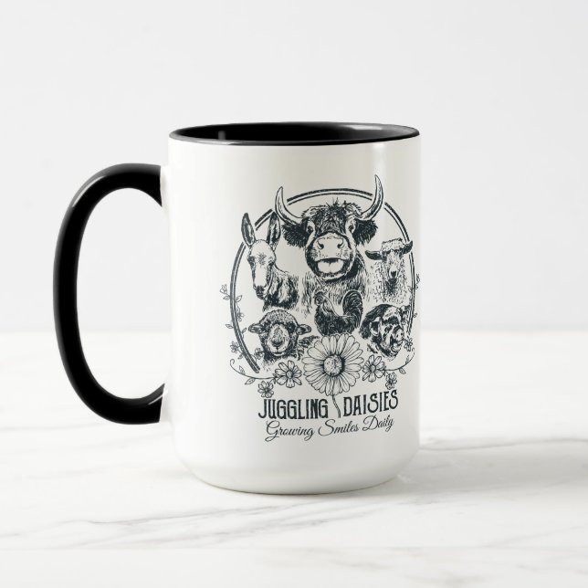 Mug de café de la famille agricole (Gauche)