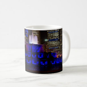 Mug de café de la fontaine Blue Buckingham