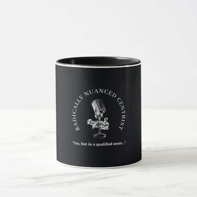 Mug de café de la raison et de la théologie (Centre)