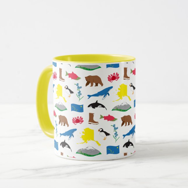 Mug de café de l'Alaska (Devant gauche)