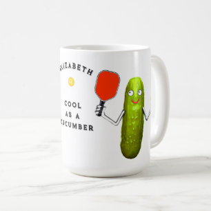 Mug de café de Pickleball personnalisé