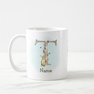 Mug de café de printemps de lapin de Pâques