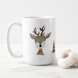 Mug de café de rennes   Fêtes   444 ml   Céramique