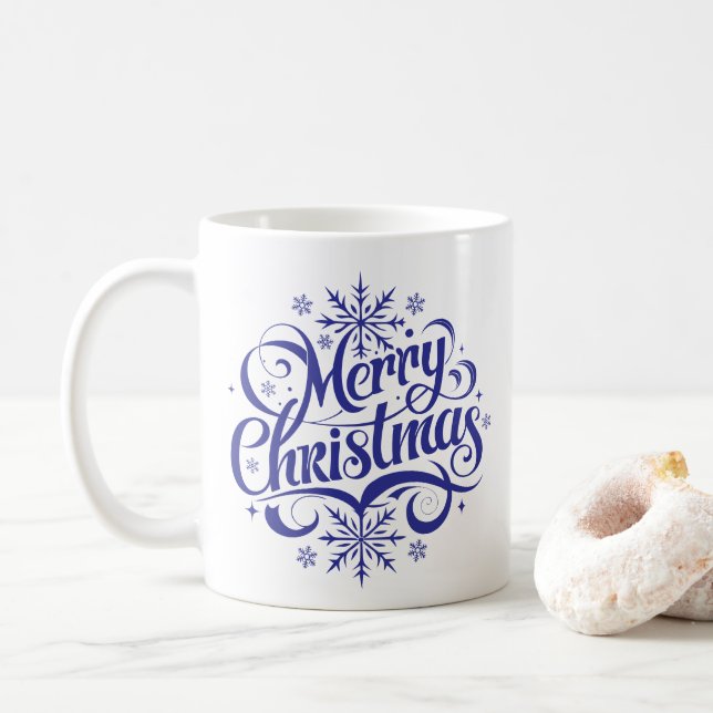 Mug de café de vacances (Avec donut)