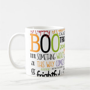 Mug de café de vacances amusantes de typographie d