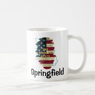 Mug de café d'état du Missouri personnalisé