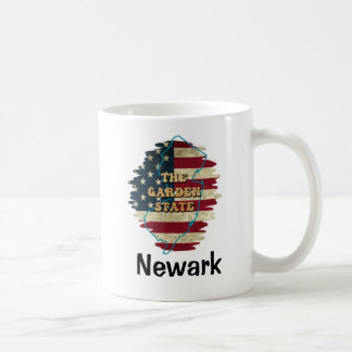 Mug de café d'état New Jersey personnalisé