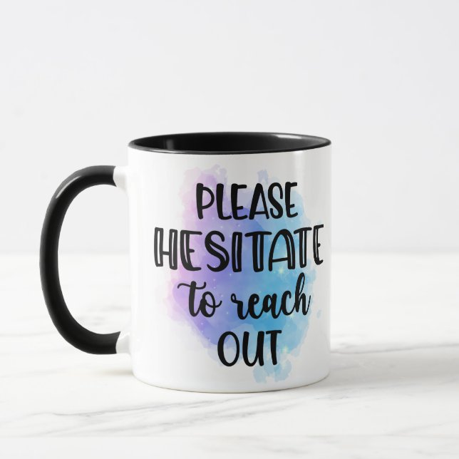 Mug de café : Drôle bureau soumission conceptions  (Gauche)