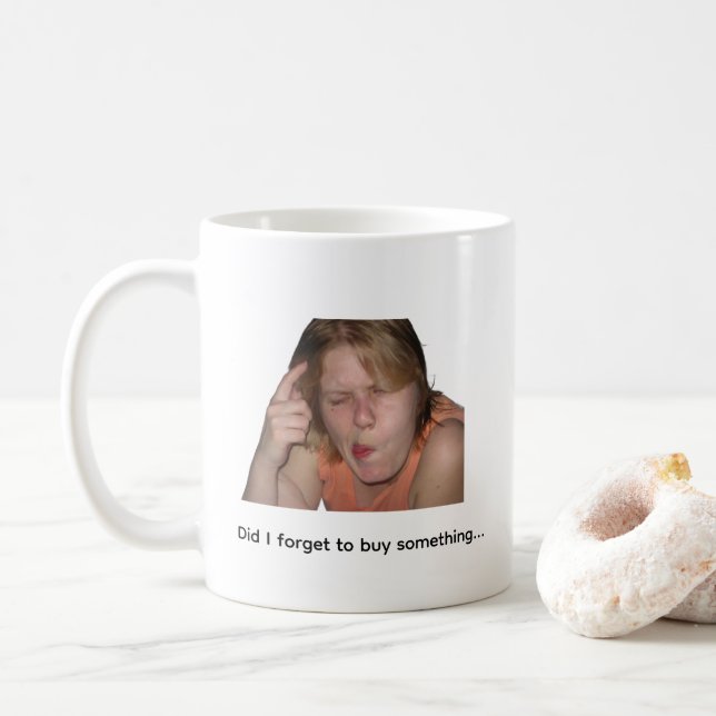 Mug de café drôle mème (Avec donut)