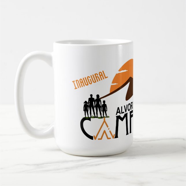 Mug de café du désert d'Alvord (Gauche)