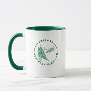 Mug de café du nord du Michigan