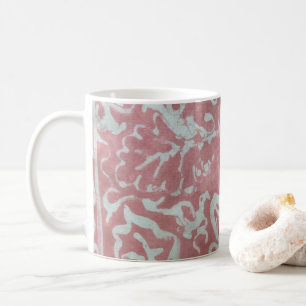 Mug de café en marbre Motif d'art Abstrait