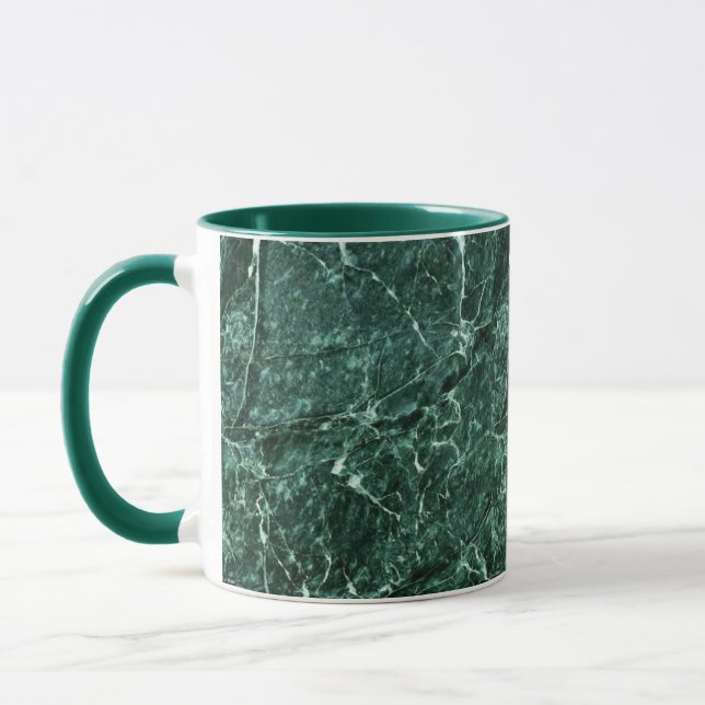 MUG DE CAFÉ EN MARBRE VERT (Gauche)