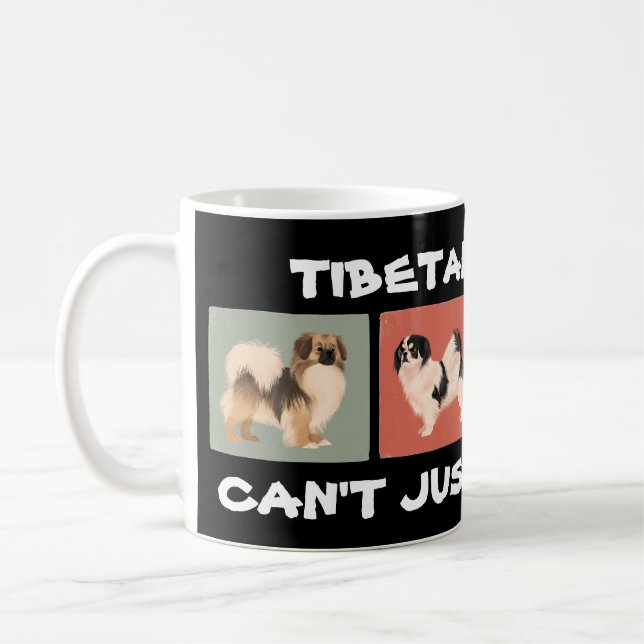 Mug de café espagnol tibétain (Gauche)