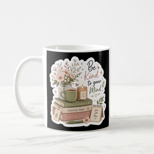 Mug de café esthétique (Gauche)
