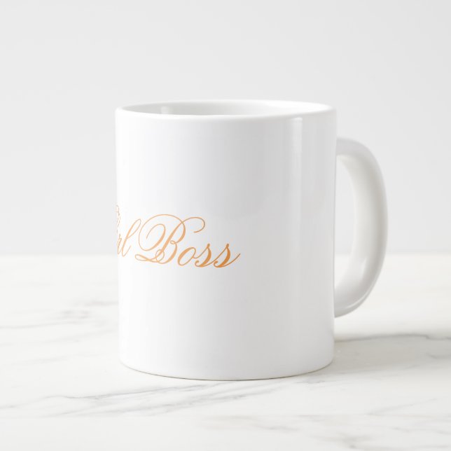 Mug de café féminin (Devant droit)